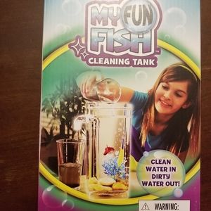My fun fish cleaning tank. No live animals.